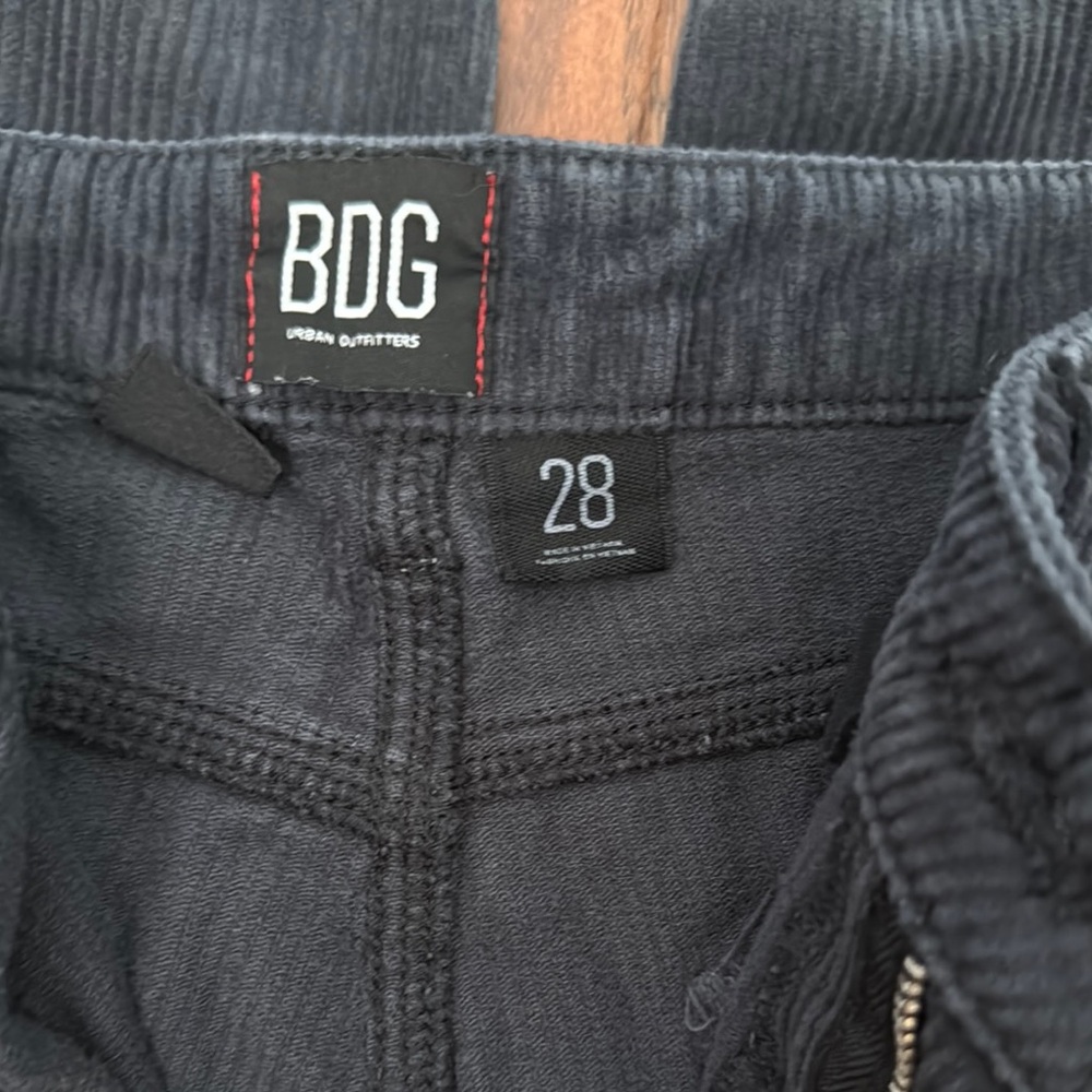 BDG Urban Outfitters (faded) Black Corduroy Pants